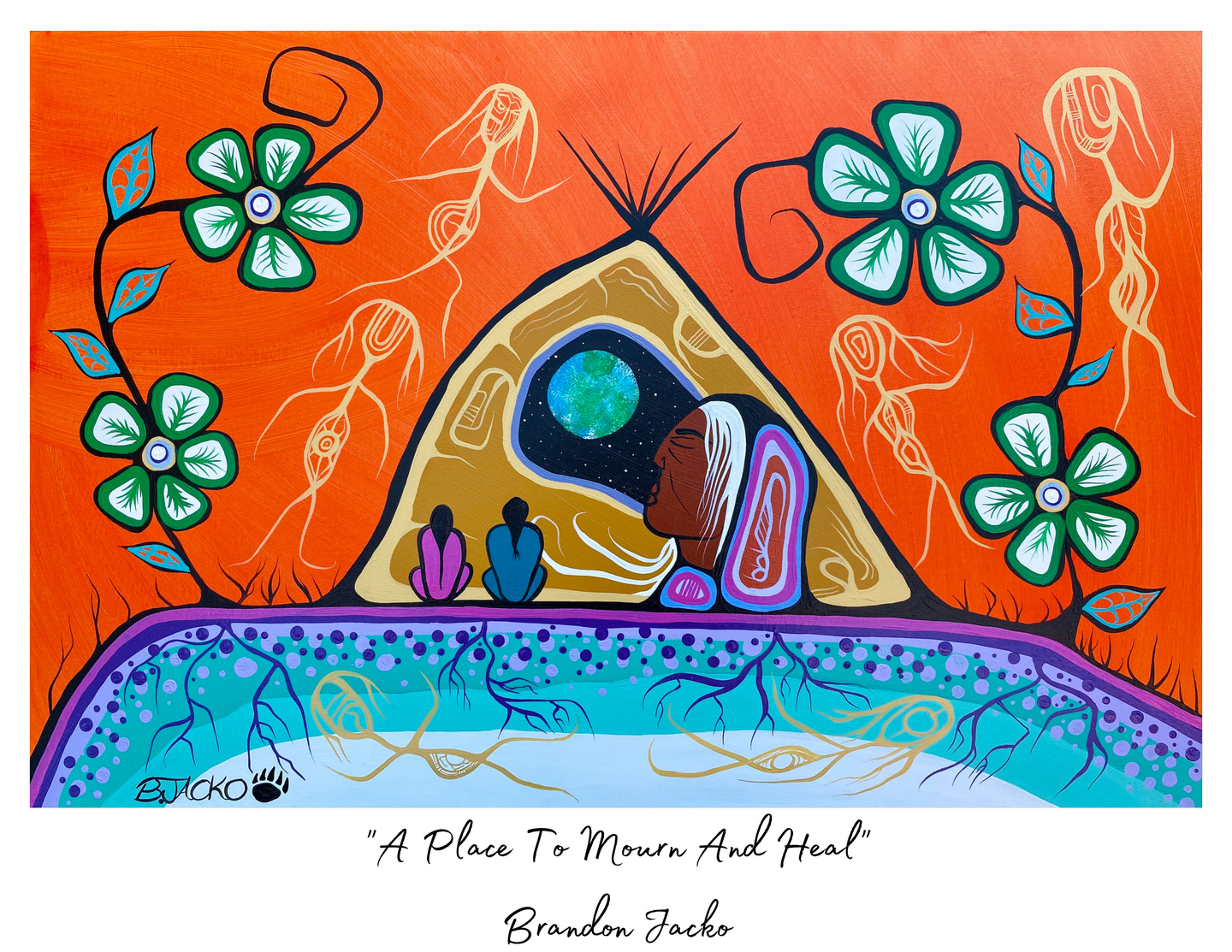 A Place To Mourn And Heal Art Print 8.5 x 11